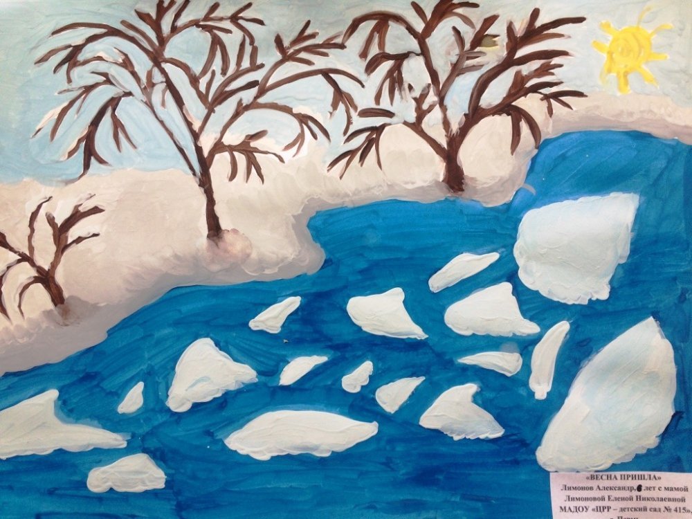 Ледоход на реке для детей. Рисование ледоход на реке в старшей группе Колдина. Рисование ледоход Колдина. Колдина ледоход на реке.