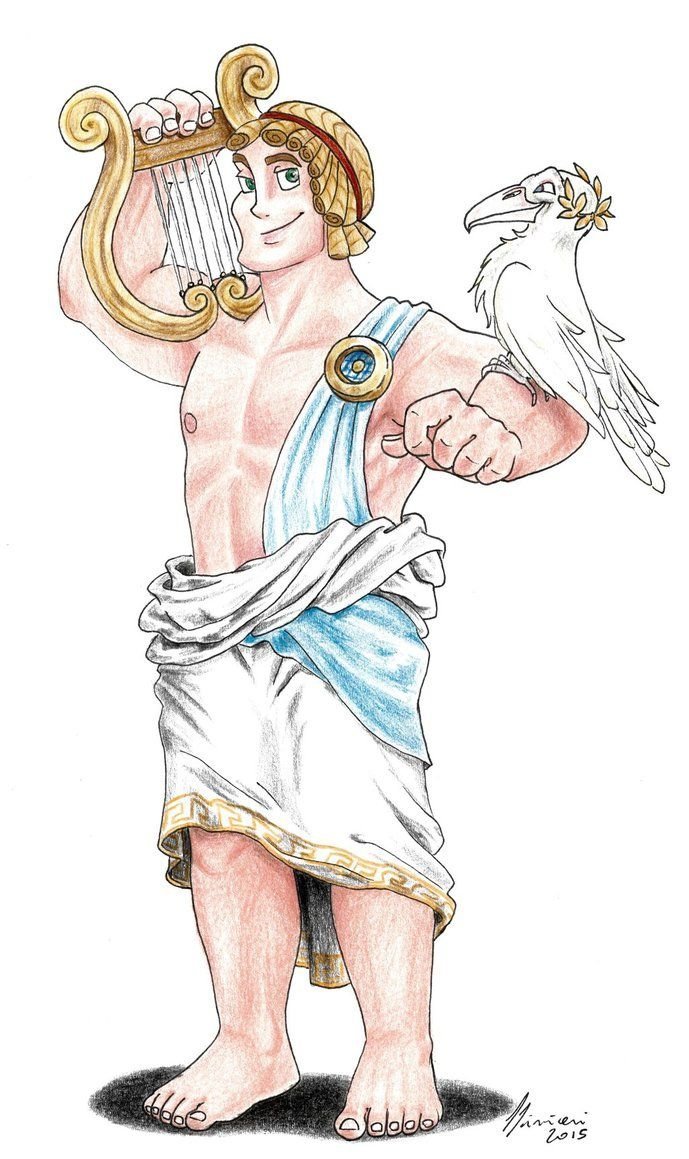 Аполлон (мифол.) Древнегреческие боги