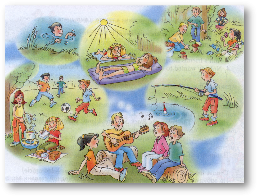 Безопасность на отдыхе на природе. Летний рисунок для детей. Сюжетная картина лето. Сюжетные картинки. Летний отдых рисунок.