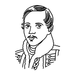 Михаил Юрьевич Лермонтов чб