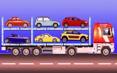 Нарисовать автовоз