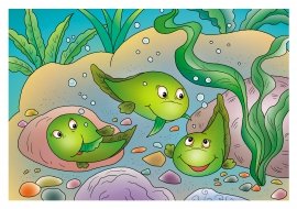 Головастик рисунок