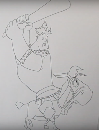 Алёша поповичрасскраска