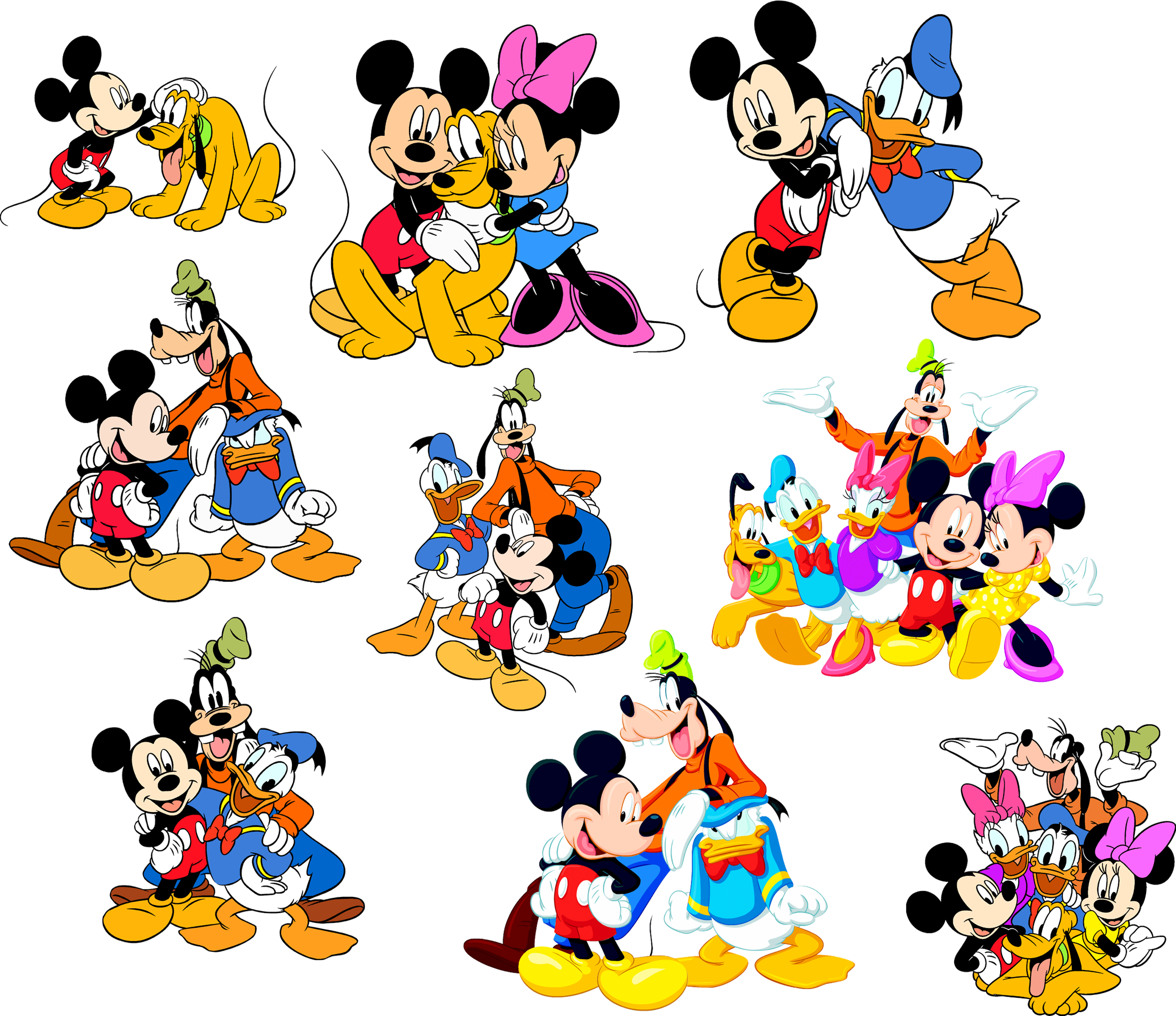 Картинки персонажей. Микки Маус герои мультфильма. Микки Маус мультик персонажи. Дисней персонажи Микки Маус. Герои Уолта Диснея.