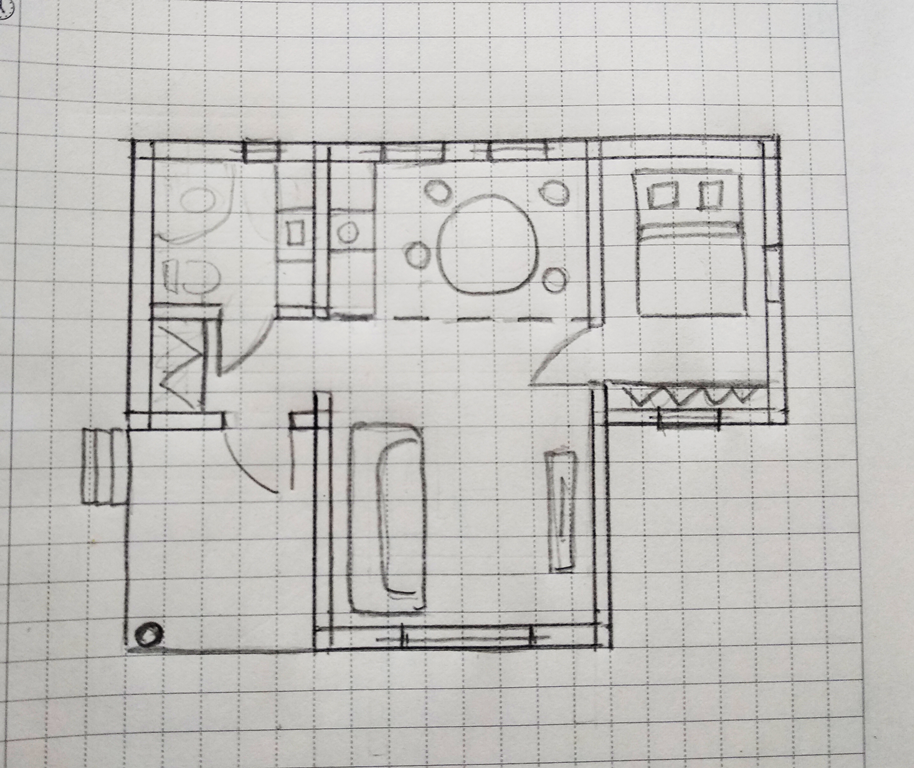 Нарисовать план дома изо 7 класс
