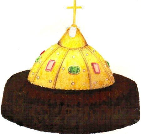 Нарисовать шапку Мономаха