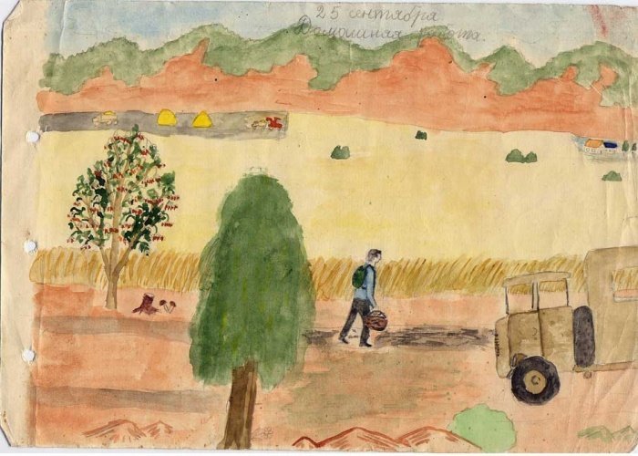 Рисование тема труд людей. Рисование сбор урожая. Рисование на тему сбор урожая. Сельское хозяйство глазами детей. Рисунок на тему сбор урожая.