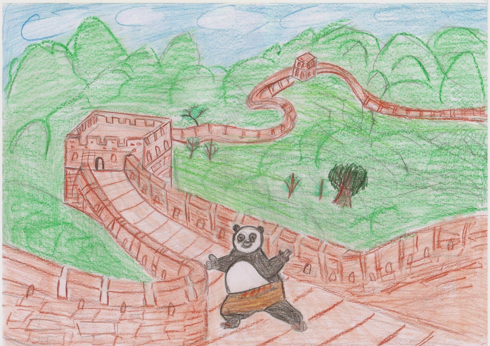 Китайская стена для детей