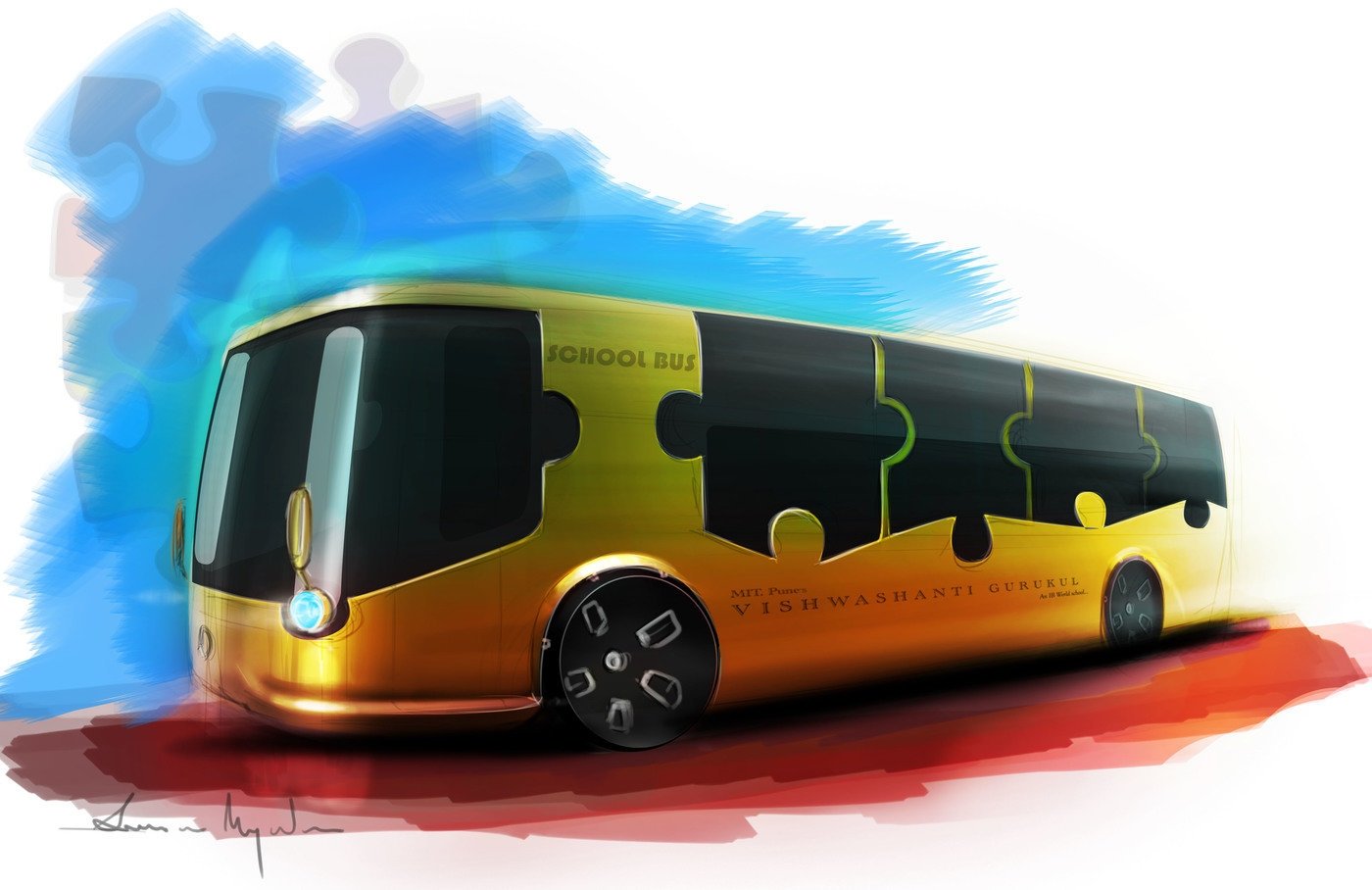 Школьный автобус будущего