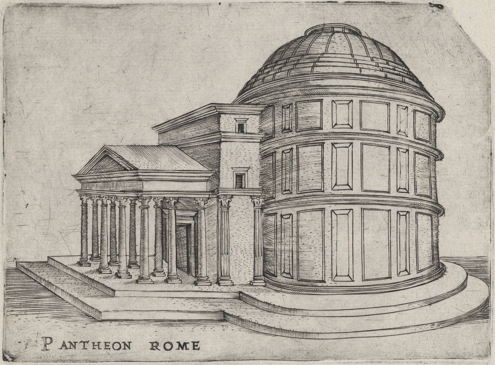 Пантеон Рим реконструкция первоначального вида