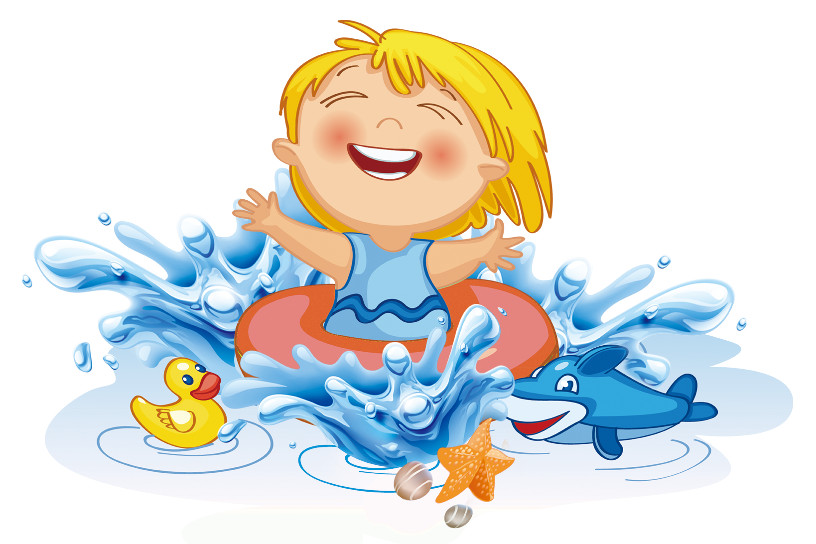 Купание рисунок. Вода мультяшная. Дети плещутся в воде. Плавает мультяшка. Волшебница вода для детского сада.
