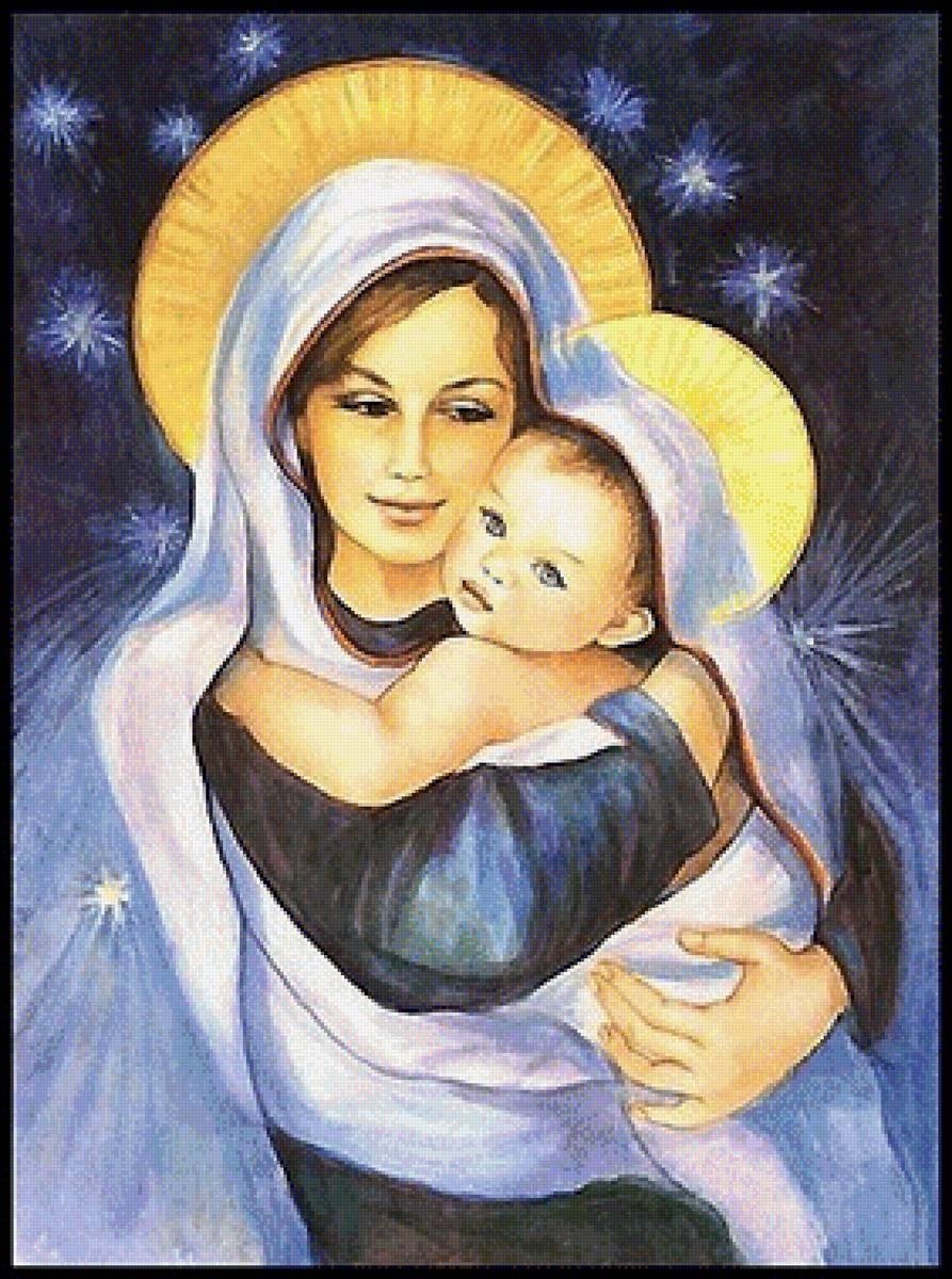 Мать и дитя Богоматерь