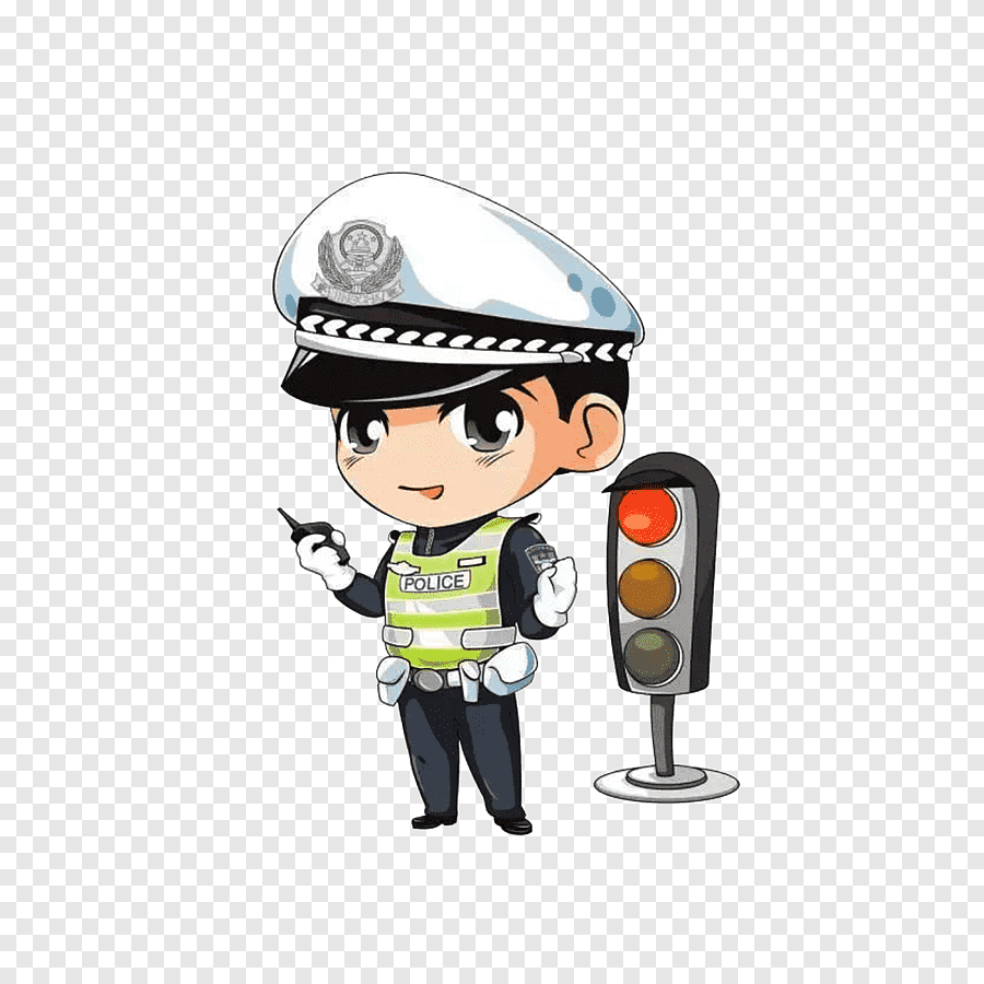 Полицейский мультяшный