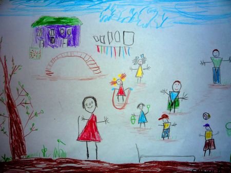 Рисование старшая наша группа