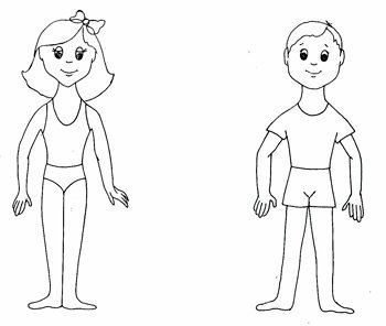 Части тела для детей