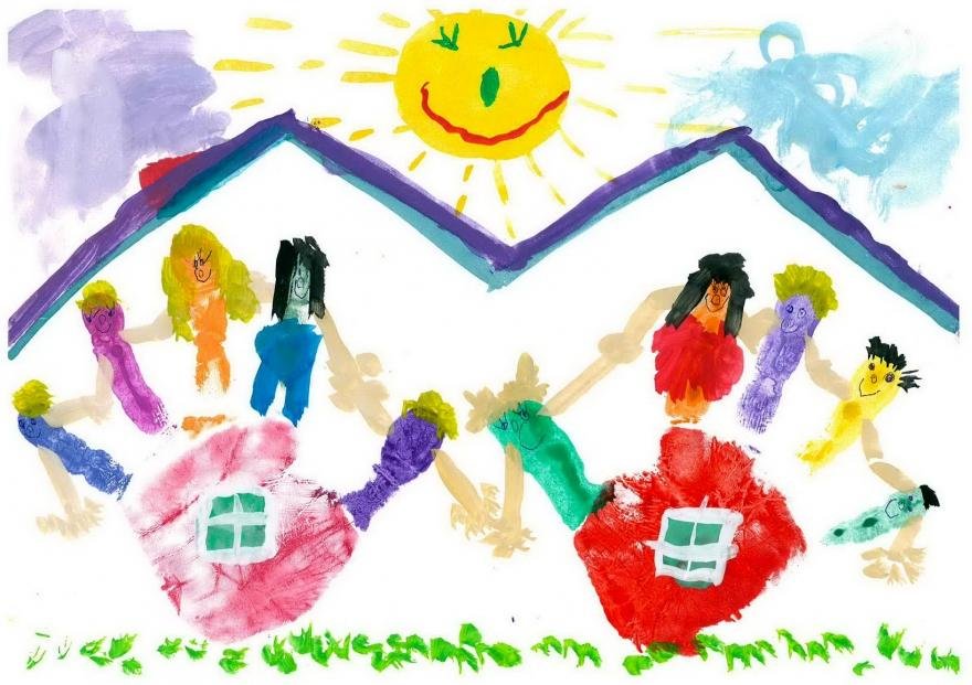 Конкурсы про семью для дошкольников. Конкурс рисунков моя семья. Рисование мой дом моя семья. Детские рисунки мечта моей семьи. Моя большая семья рисунок.