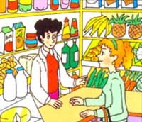 Профессия продавец рисунок детский (44 фото)