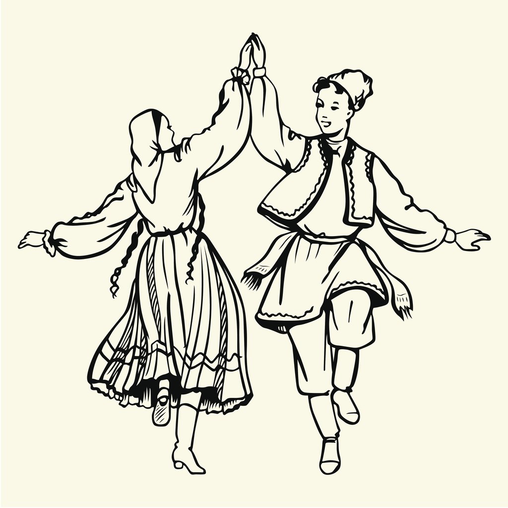 танец камаринская картинки