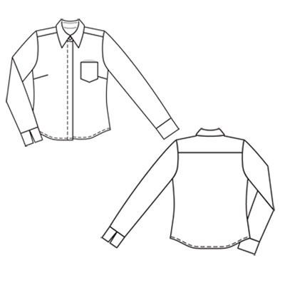 Лекала сорочек и пижам