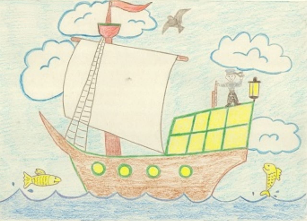 Рисование к Дню ВМФ для детей