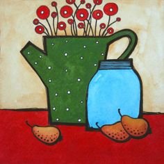 Декоративный натюрморт для детей