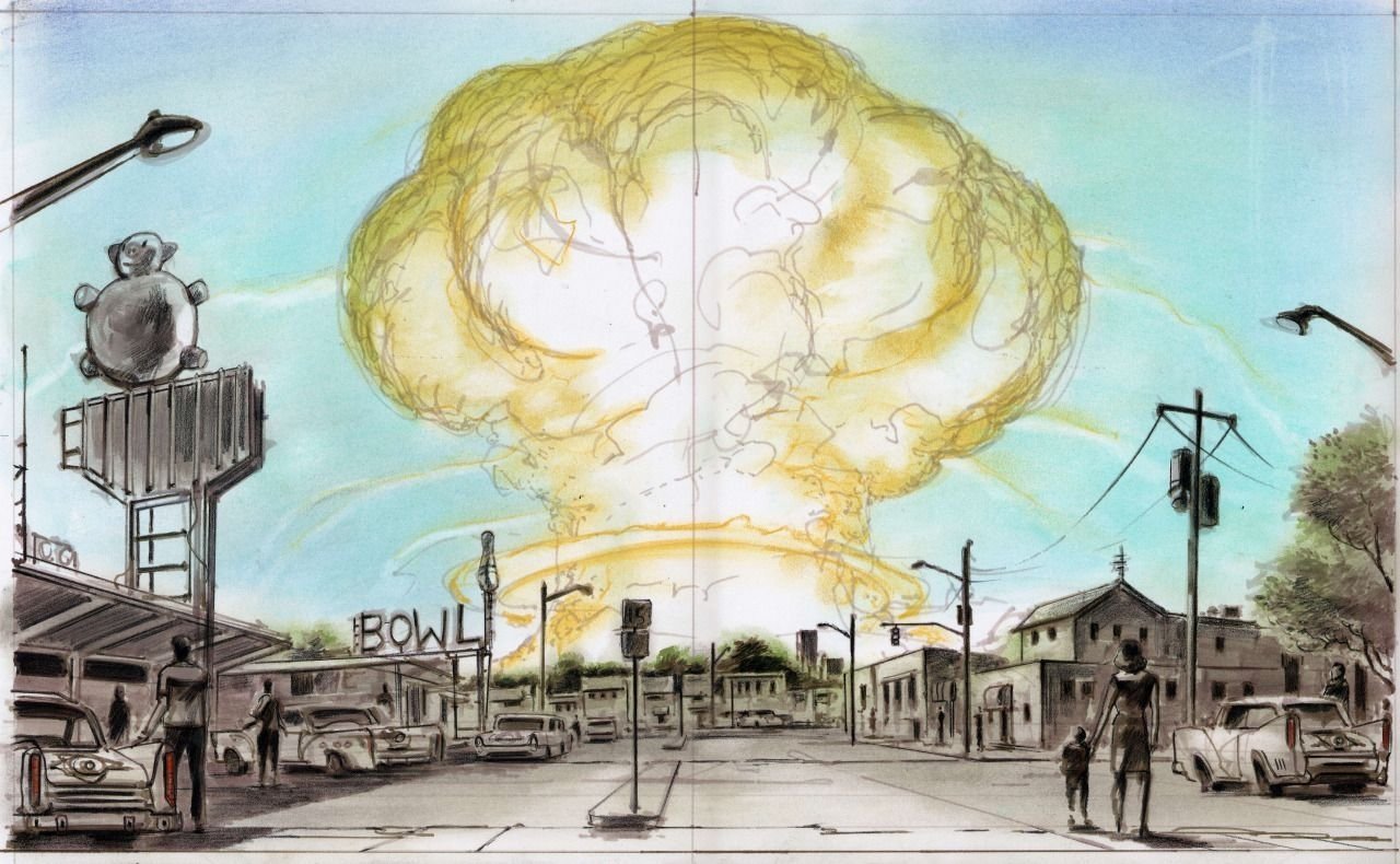 Fallout 4 взрыв ядерной бомбы фото 52