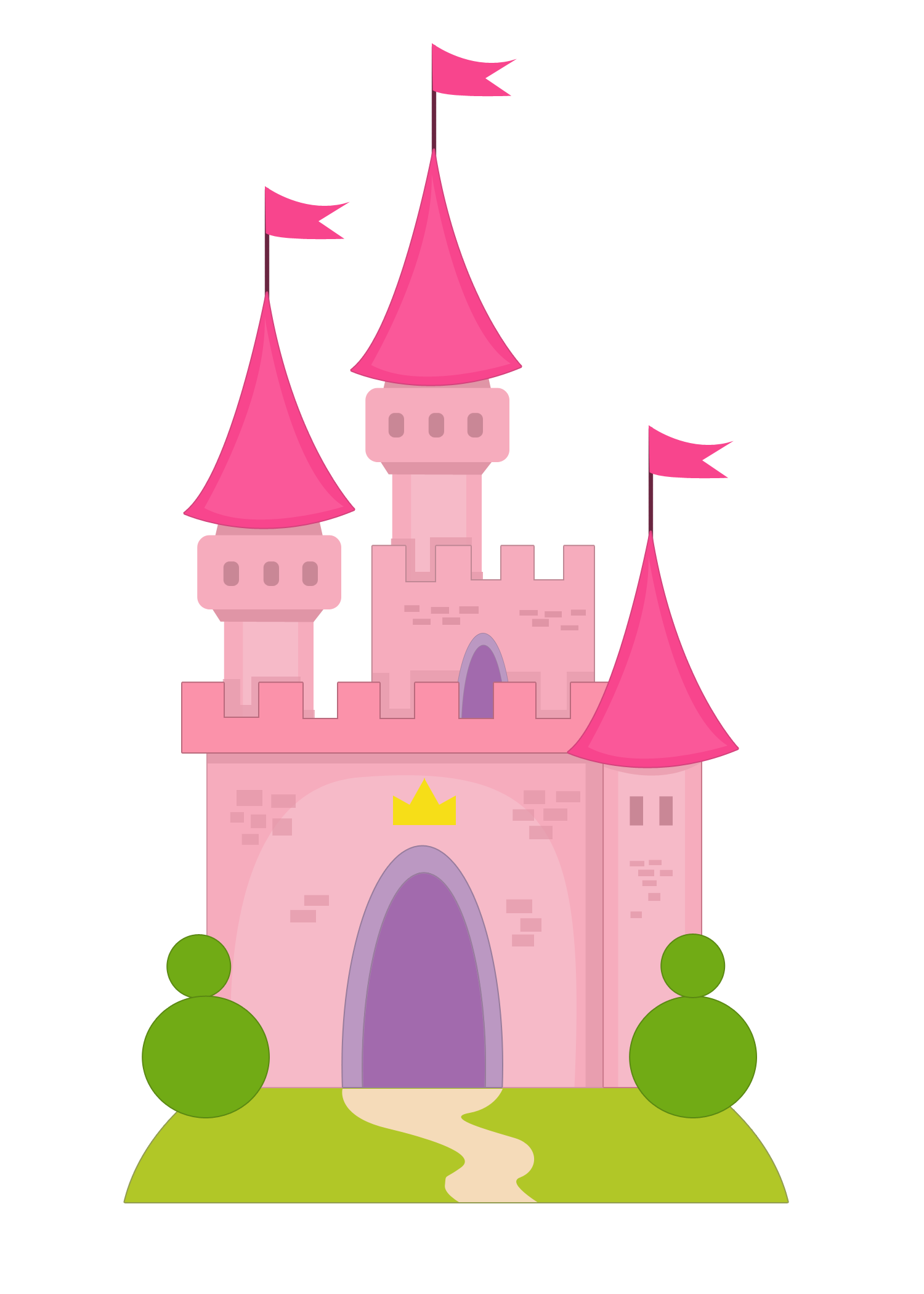 Замок картинка для детей на прозрачном фоне. Замок принцессы. Замок доброй феи. Сказочный дворец для детей. Замок мультяшный.