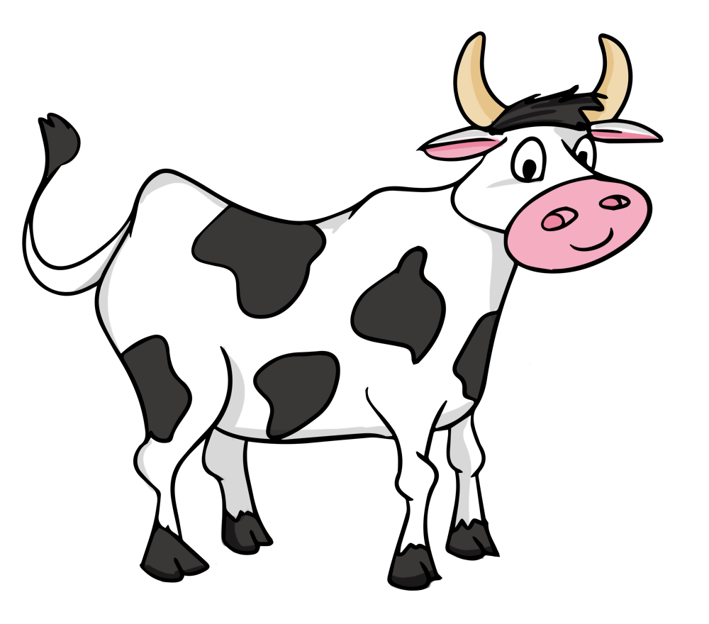 Картинка корова на прозрачном фоне. Корова мультяшная. Коровка для детей. Корова для детей. Корова рисунок.