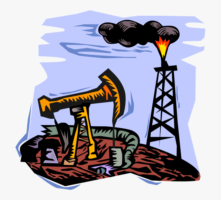 Нефтяная вышка. Мультяшная нефть и ГАЗ. Нефть рисунок. Рисование добыча нефти.
