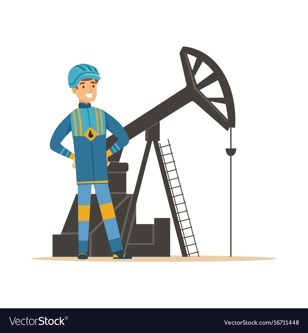 Рисунок на тему нефтяник