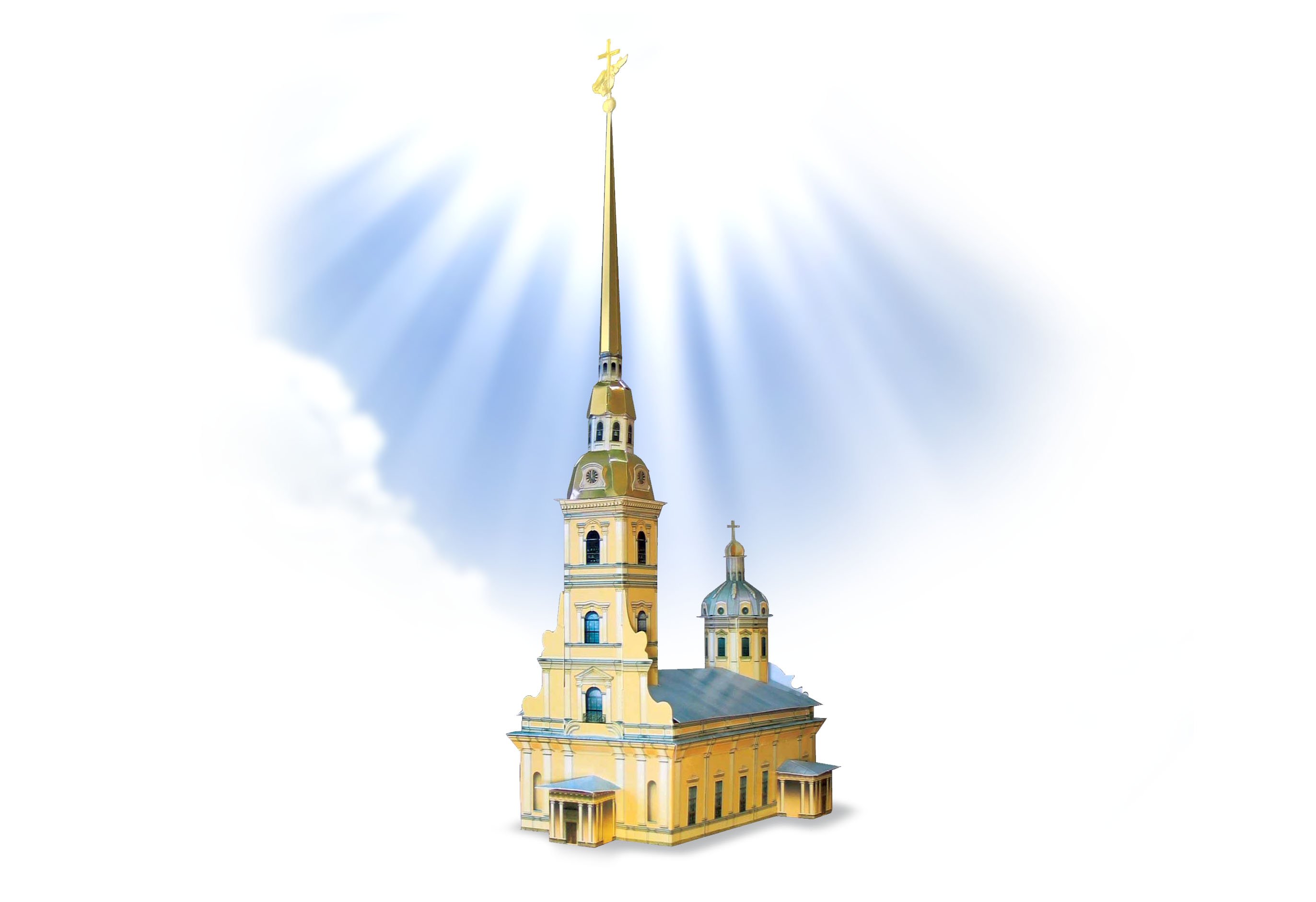 3d пазлы Петропавловский собор