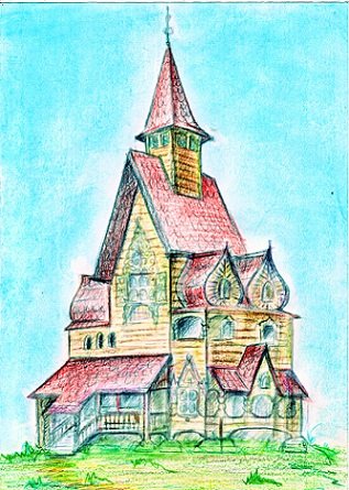 Нарисовать Церковь