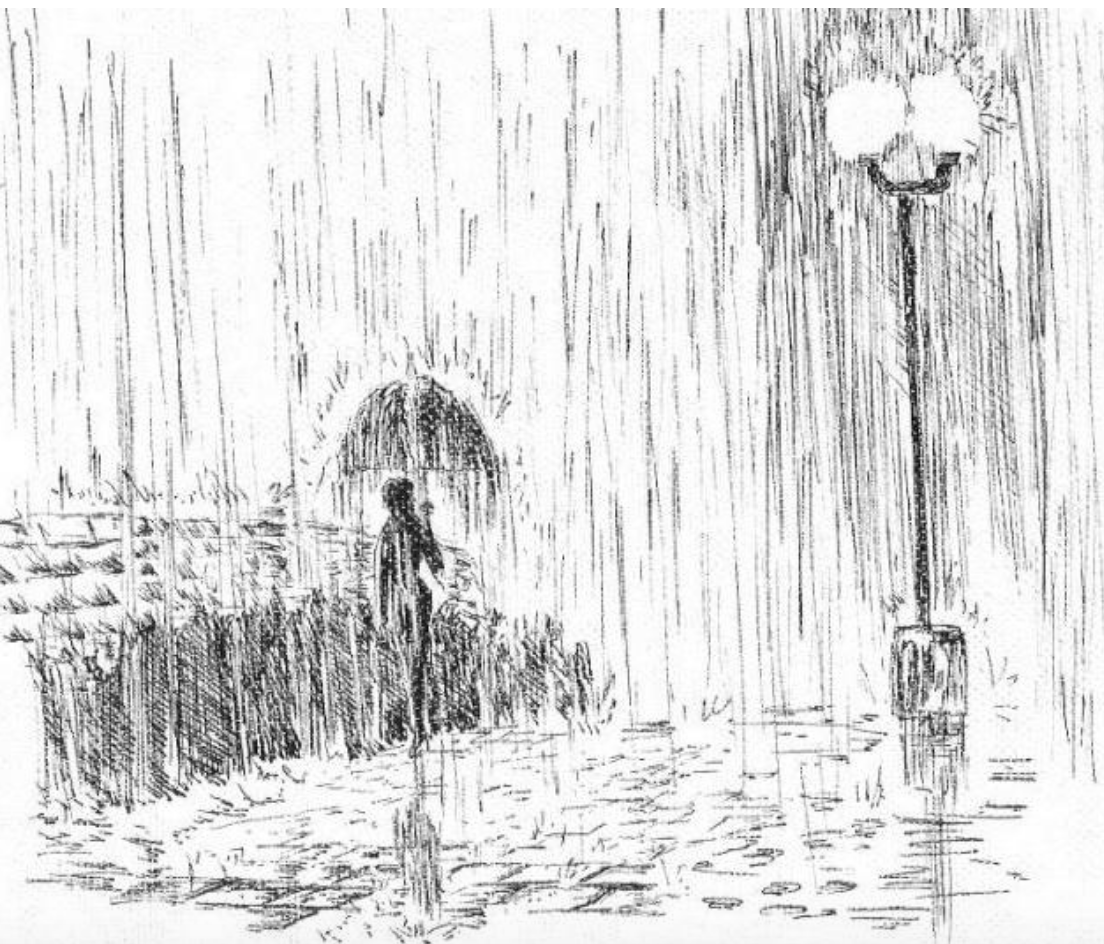 Рисование дождя. Дождь рисунок. Пейзаж карандашом. Весенние зарисовки карандашом. Дождливый пейзаж карандашом.