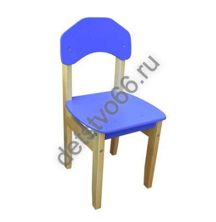 Стул детский "Лео" Жираф (спинка и сиденье цветные)гр.0 желтый