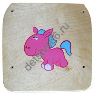 Стул детский "эко" фанера ((с рисунком) гр. 3)