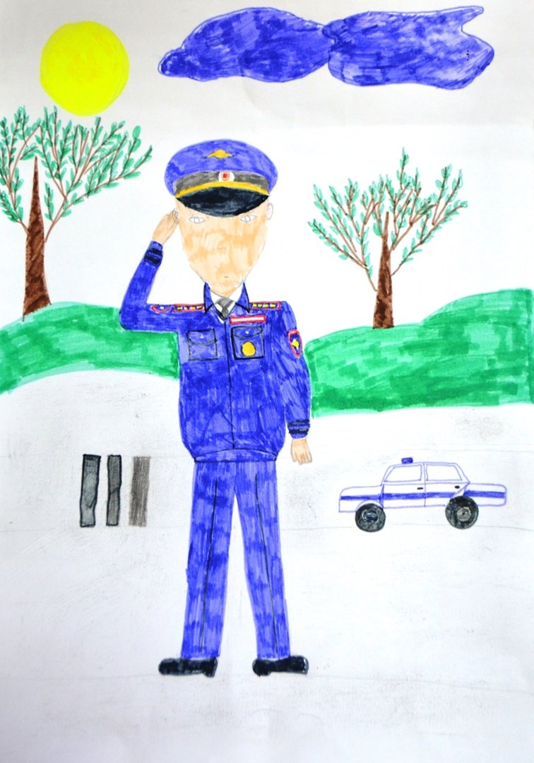 Конкурс детского рисунка полиция глазами детей