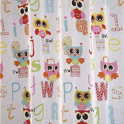 Шторы с совами в детскую