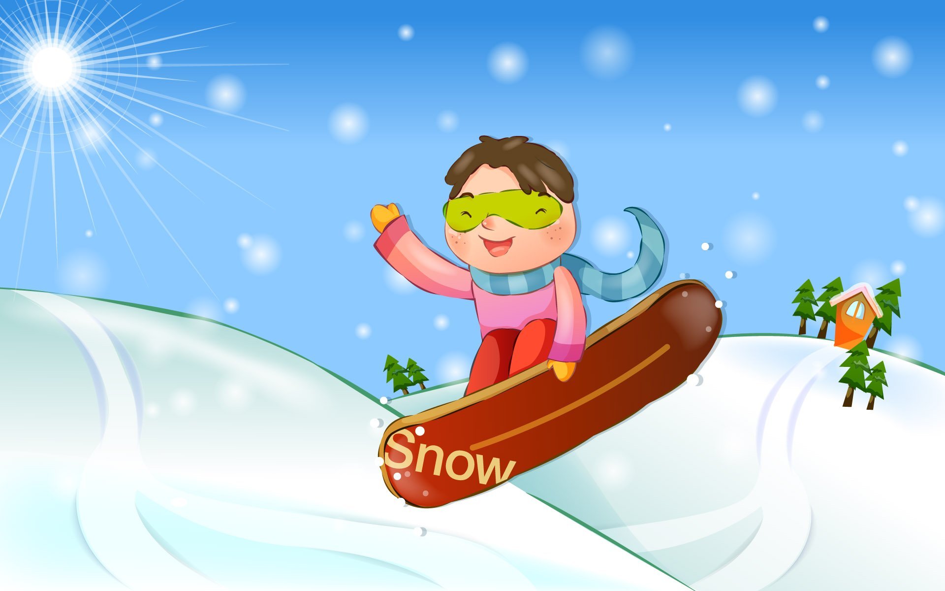 Зимний спорт для дошкольников
