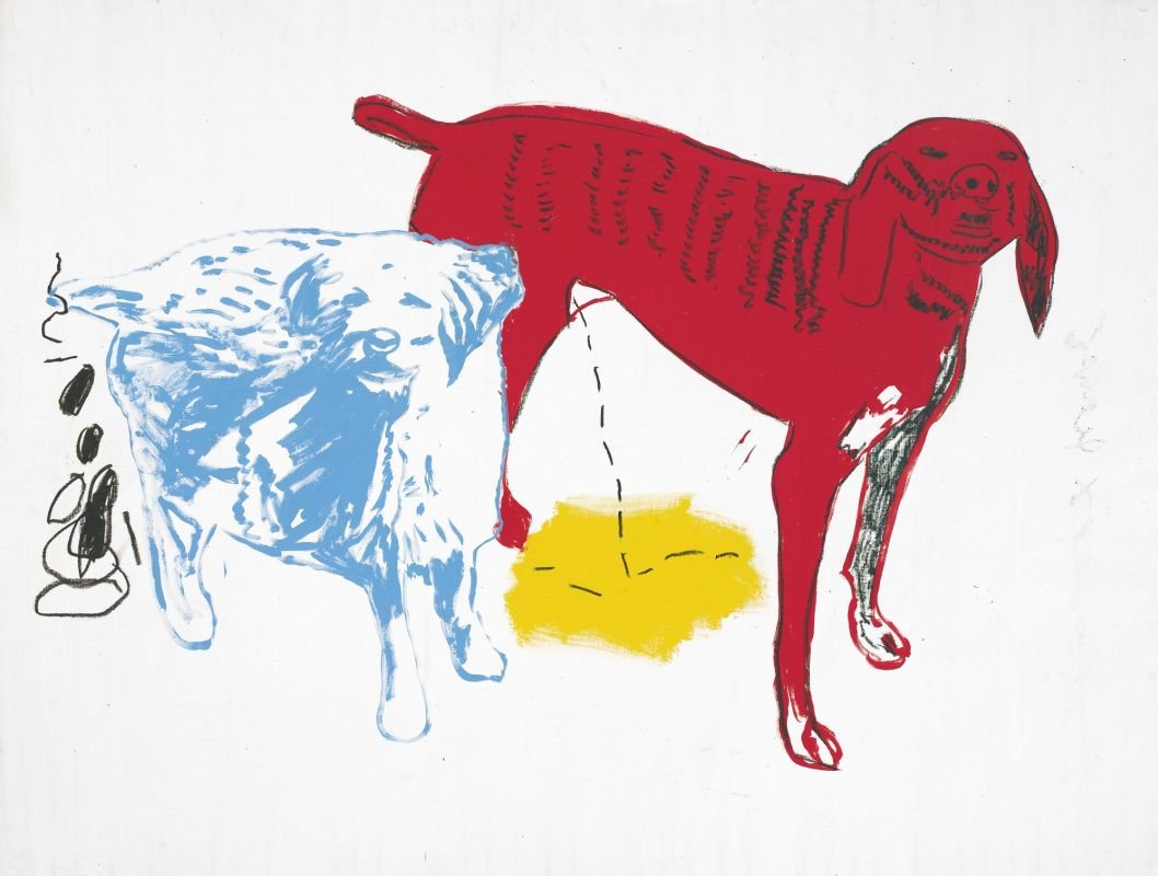 Энди Уорхол картины собаки
