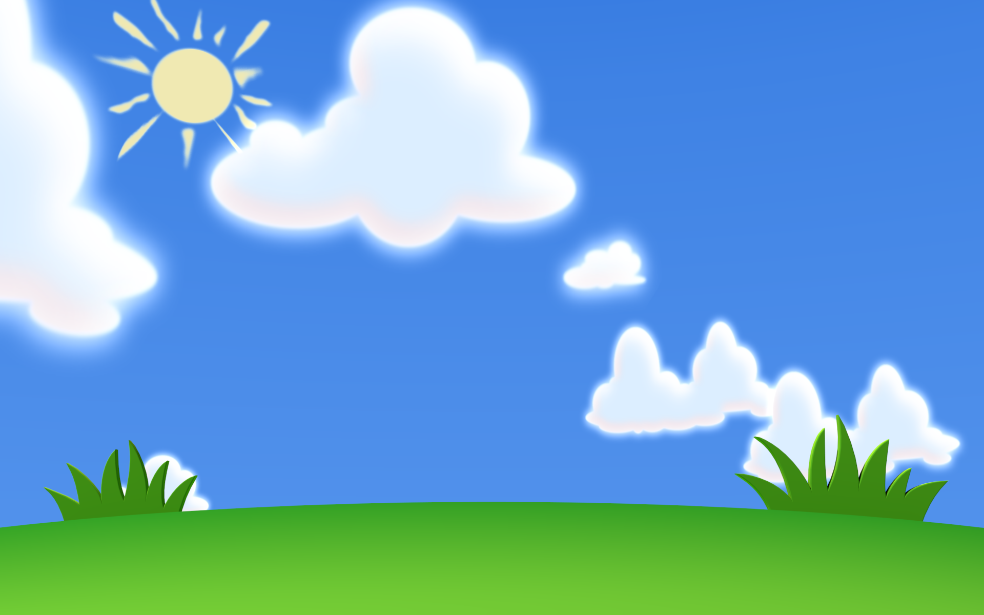 Рисунок ясной погоды. Фон для аппликации. Детский фон облака. Мультяшное небо с солнышком. Облака мультяшные.
