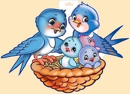 Синица рисунок