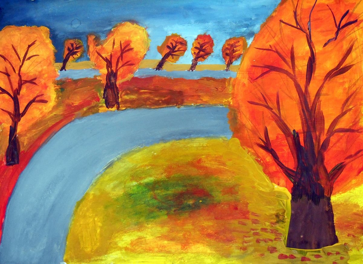 Природа разная по настроению изо 2 класс. Осенние рисунки. Рисунок на тему осень. Нарисовать осень. Золотая осень рисунок.