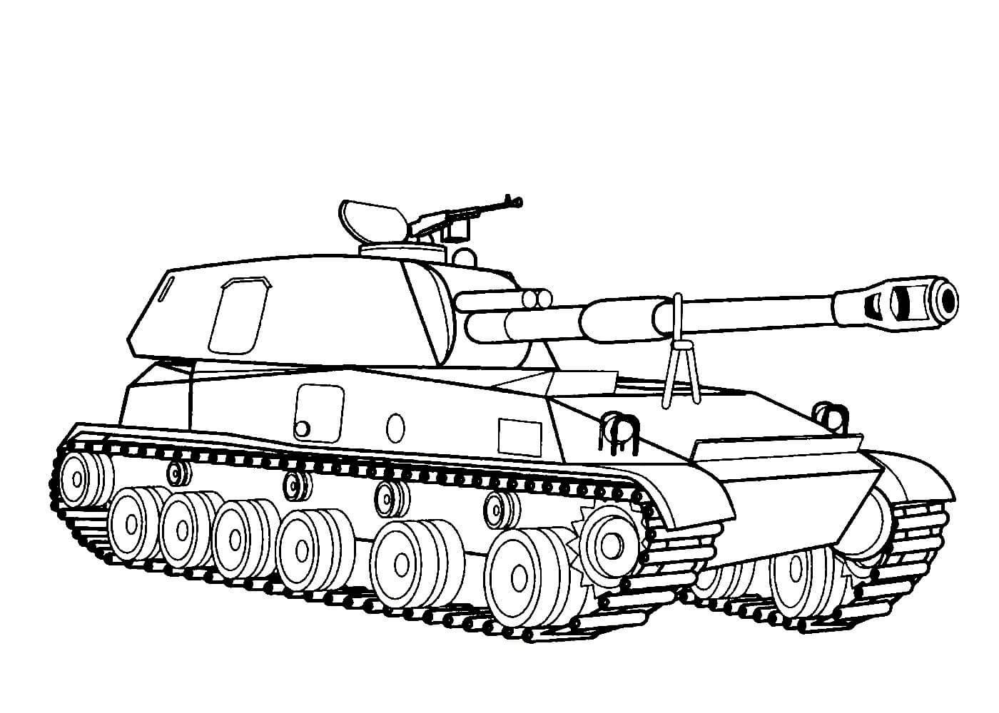 Раскраска танки т 26