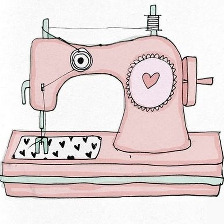 Швейная машинка иллюстрация