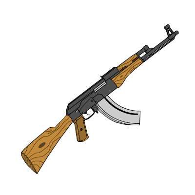 Автомат мультяшный