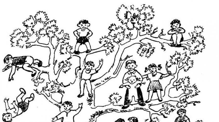Тест 4 дерева. Проективная методика дерево Пономаренко. Проективная методика дерево л.п Пономаренко. Методика «дерево с человечками» (д. Лампен, л. п. Пономаренко). Тест "дерево с человечками" Джона Ломпена.
