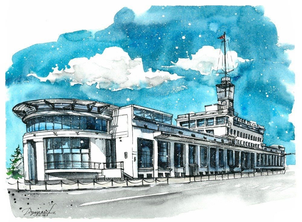 Речной вокзал краснодара