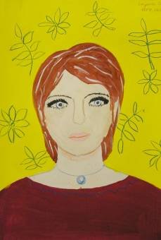 Портрет мамы рисунок