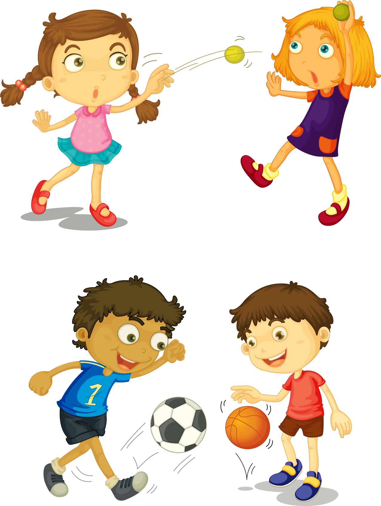 Картинка играющие дети на прозрачном фоне. Дети играют в мяч. Мальчики играющие в мяч. Дети играющие в мяч. Спорт мультяшный.