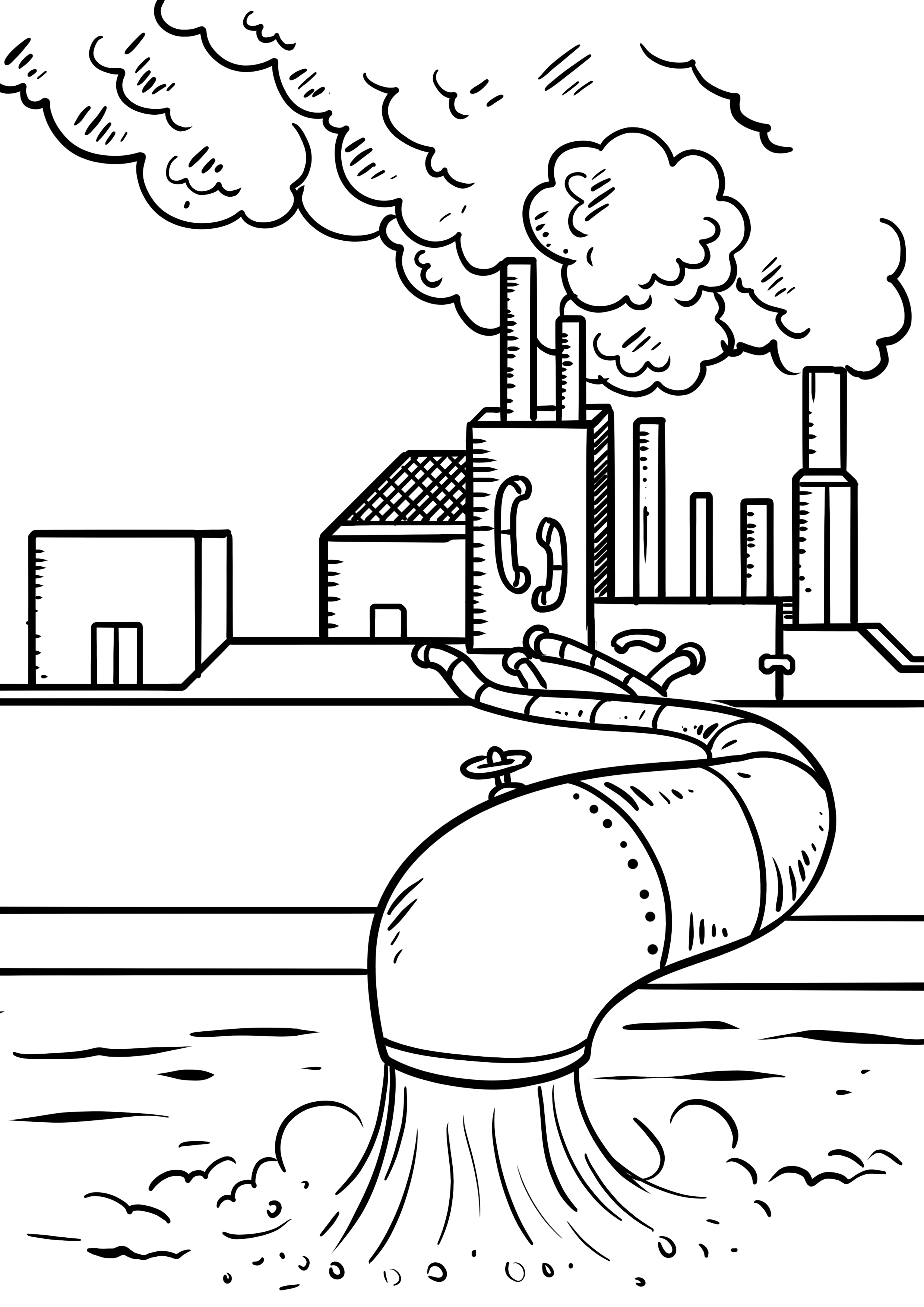 Защита воздуха и воды. Рисунок на тему загрязнение природы. Рисунок на тему загрязнение воды. Экология рисунки для раскрашивания. Загрязнение природы карандашом.